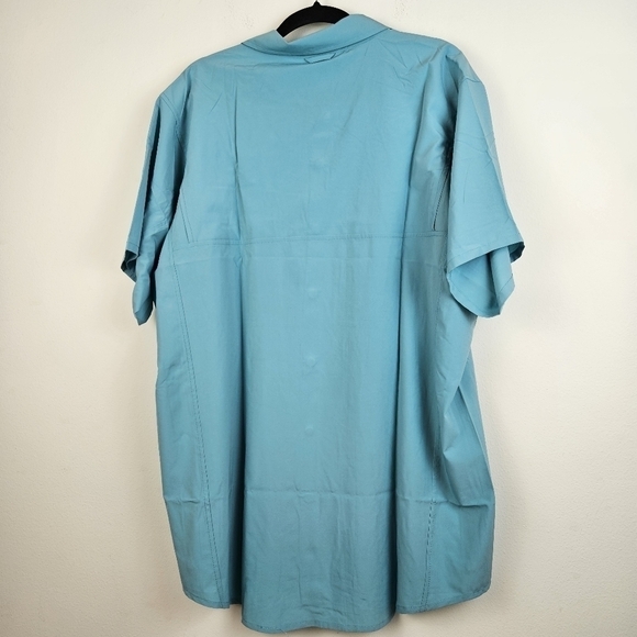 Grundens Hooksetter Long Sleeve Technical Shirt Large NWOT Snap Closure - Picture 6 of 6